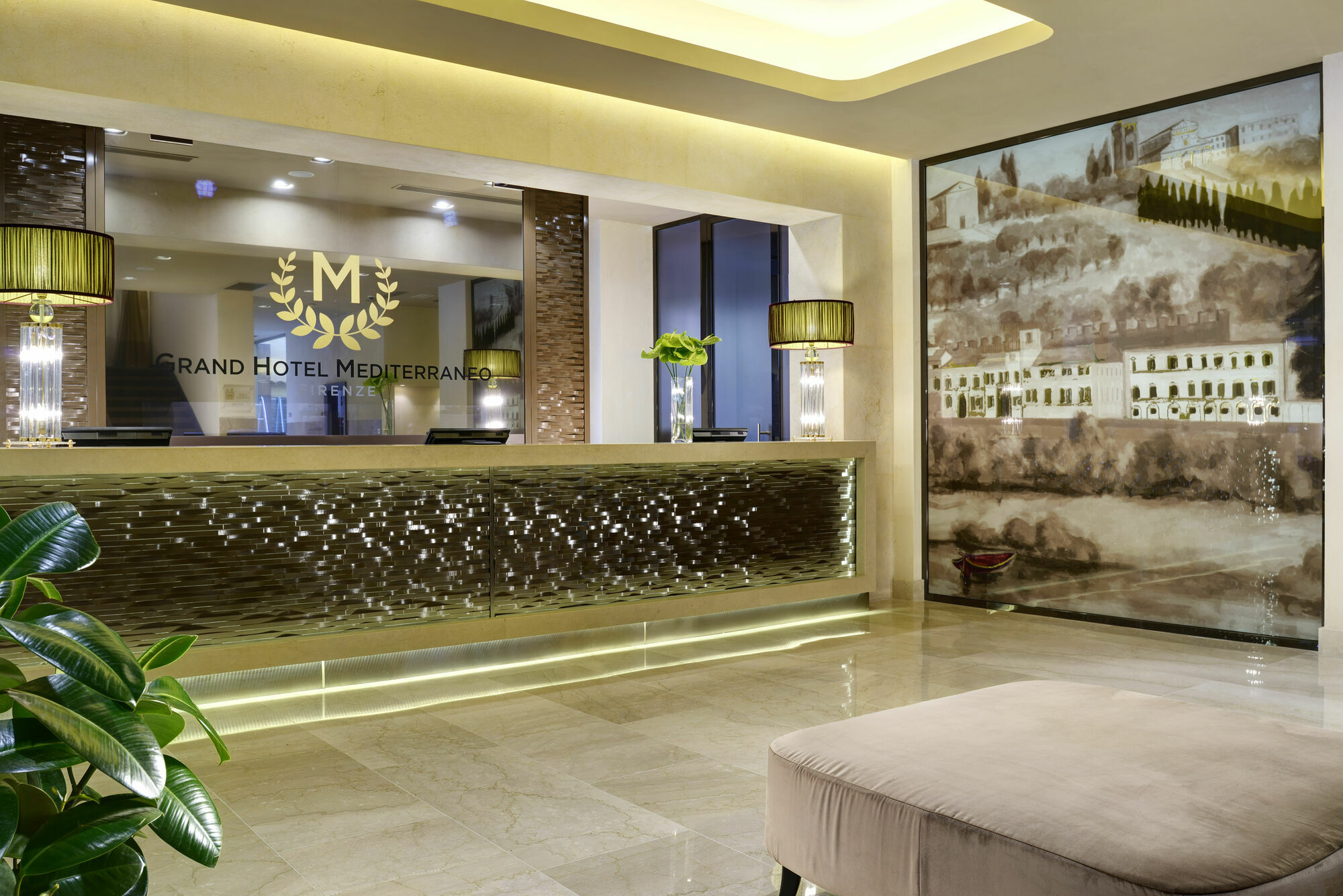 Fh55 Grand Hotel Mediterraneo Флоренция Интерьер фото